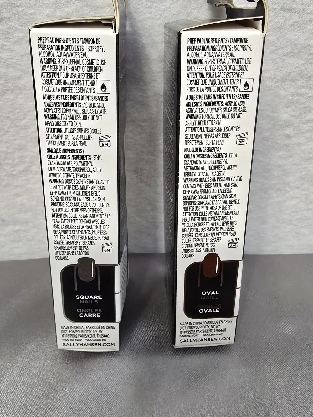 Sally Hansen Perfect Manicure Press-On Nails - Pink Star & Purple Gold Designs